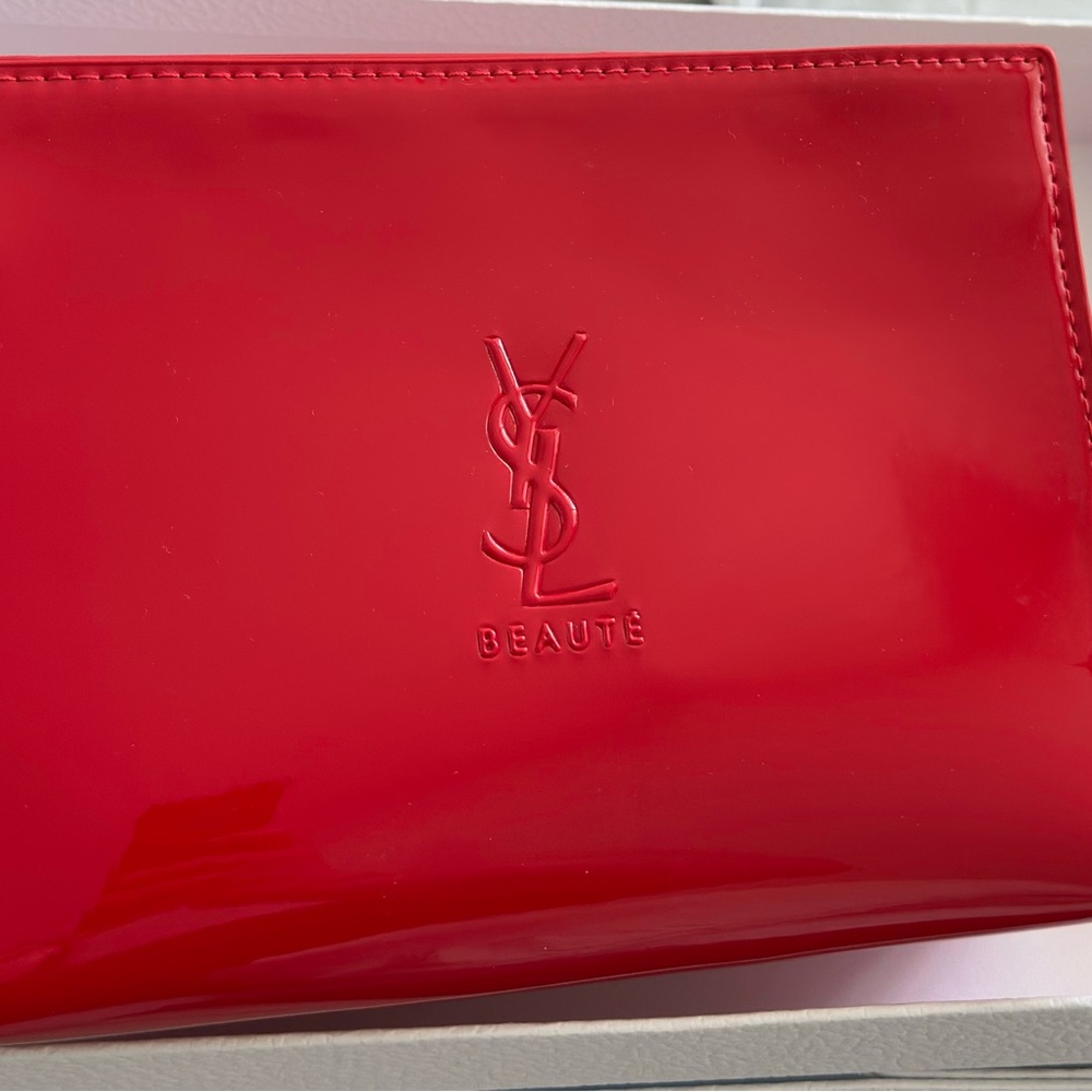 Yves Saint Laurent Beaute Red Pouch